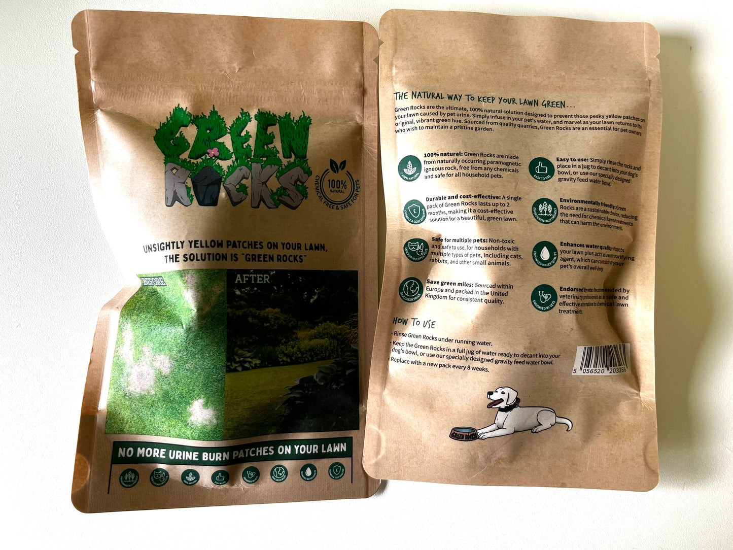 Green Rocks - Save your lawn!