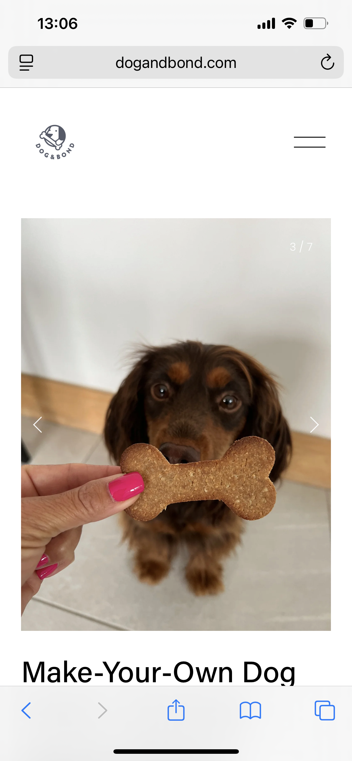 Make-Your-Own Dog Treats: Cinnamon Apple & Peanut Flavour with Cookie Cutter!