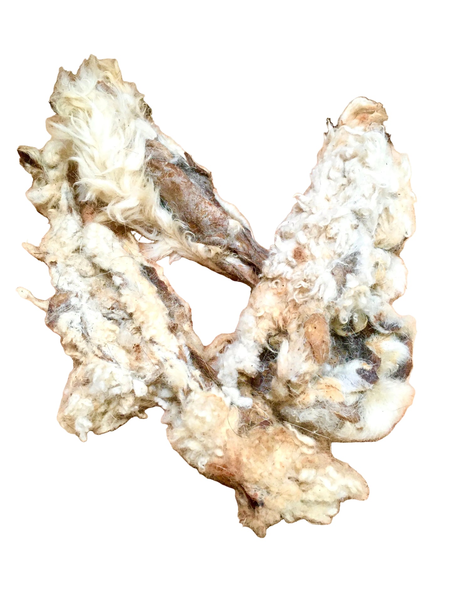 Hair Lamb Skin Strips 100g approx