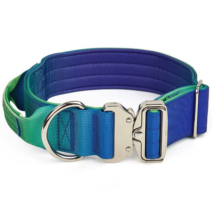 Ombre Padded Tactical Dog Collars and Leads