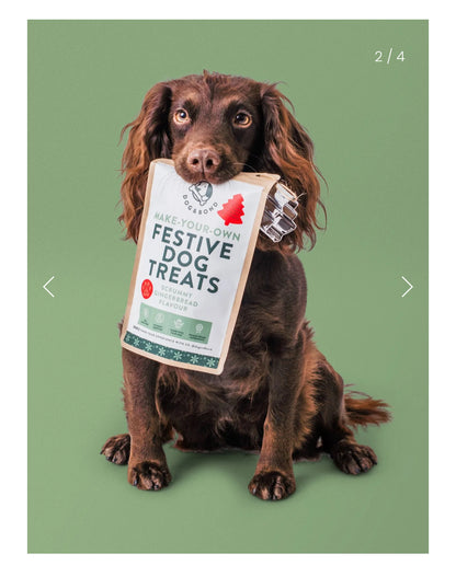 Bake-Your-Own Christmas Dog Treats: Scrummy Gingerbread Flavour 🎄