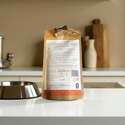 Make-Your-Own Dog Treats: Pumpkin & Carrot Flavour with Cookie Cutter!