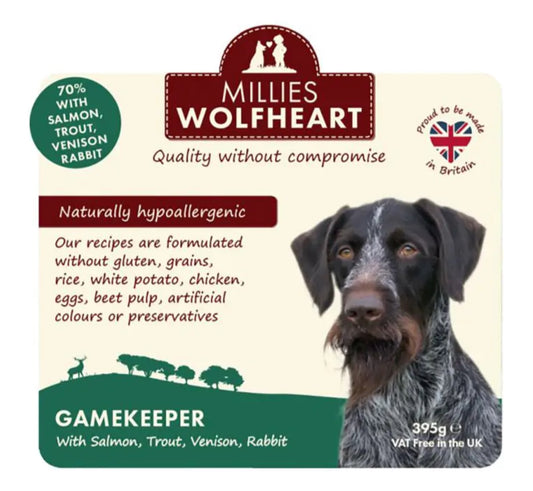 Millie's Wolfheart Gamekeeper Wet Food