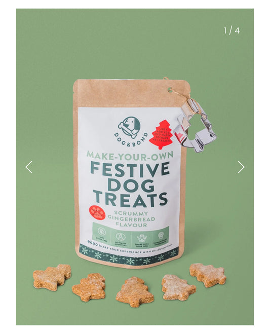 Bake-Your-Own Christmas Dog Treats: Scrummy Gingerbread Flavour 🎄