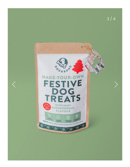 Bake-Your-Own Christmas Dog Treats: Scrummy Gingerbread Flavour 🎄