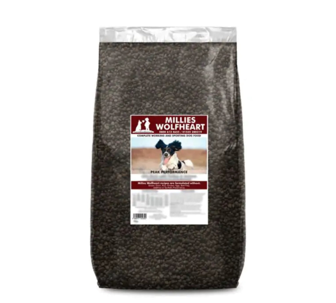 Millie's Wolfheart Peak Performance 12Kg (High Fat)