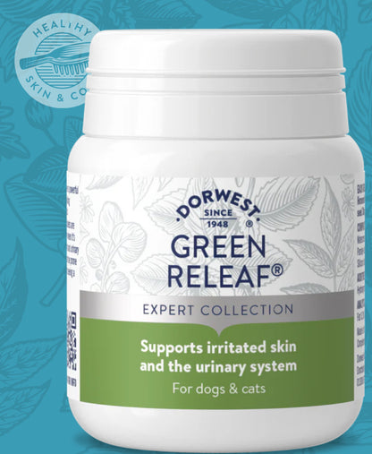 Skin, Joints, Urinary Tract - Green Releaf® Tablets For Dogs And Cats - 100 Tablets