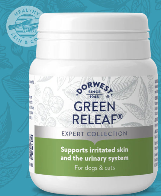 Skin, Joints, Urinary Tract - Green Releaf® Tablets For Dogs And Cats - 100 Tablets